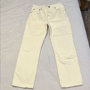 Abercrombie Ankle Straight Ultra High Rise